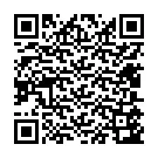 QR-code voor telefoonnummer +12405543056