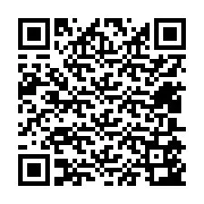 QR-Code für Telefonnummer +12405543057