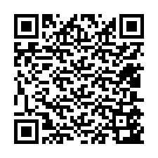 Código QR para número de teléfono +12405543059