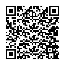 Código QR para número de teléfono +12405545974