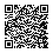 QR-код для номера телефона +12405545979