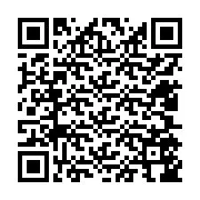 QR код за телефонен номер +12405546928