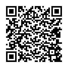 QR-koodi puhelinnumerolle +12405547616