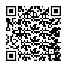 Codice QR per il numero di telefono +12405547799