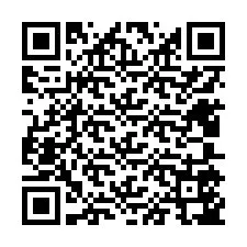 QR-Code für Telefonnummer +12405547802