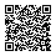 Código QR para número de telefone +12405549014