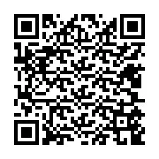 QR-code voor telefoonnummer +12405549022