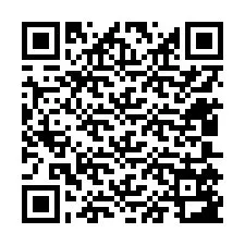 QR-koodi puhelinnumerolle +12405583414