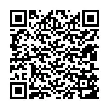 QR код за телефонен номер +12405583415