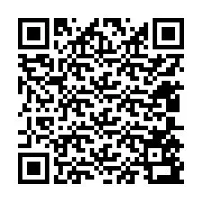 QR-код для номера телефона +12405593714