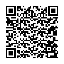 Código QR para número de teléfono +12405593715