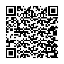 QR-код для номера телефона +12405597694