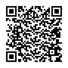 QR-koodi puhelinnumerolle +12405604916