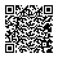 QR-Code für Telefonnummer +12405606453