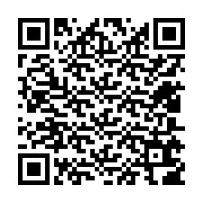 QR-Code für Telefonnummer +12405606459