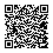 QR-Code für Telefonnummer +12405813237