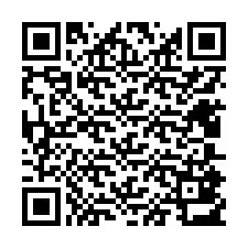 Kode QR untuk nomor Telepon +12405813242