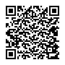 QR-code voor telefoonnummer +12405813362