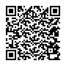 QR-code voor telefoonnummer +12405830725