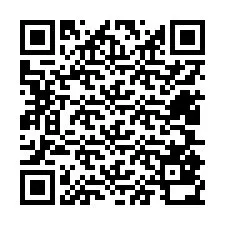 QR-code voor telefoonnummer +12405830727