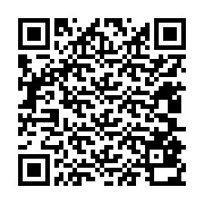 Kode QR untuk nomor Telepon +12405830730