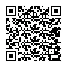 QR-koodi puhelinnumerolle +12405833096