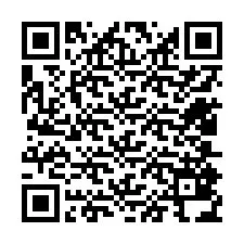 QR-code voor telefoonnummer +12405834699