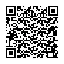 QR-код для номера телефона +12405860141