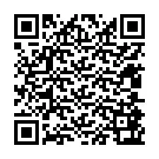 Codice QR per il numero di telefono +12405863280