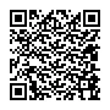 QR код за телефонен номер +12405864154