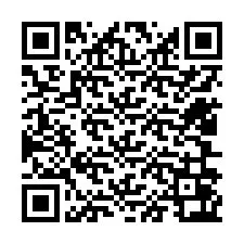 QR-код для номера телефона +12406063029