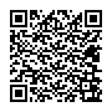 Código QR para número de teléfono +12406063033