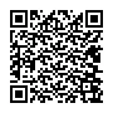 QR-Code für Telefonnummer +12406067332