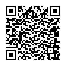 Código QR para número de telefone +12406067844