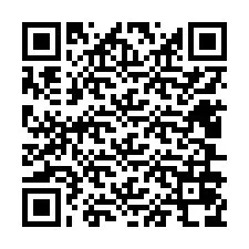 QR-code voor telefoonnummer +12406078862