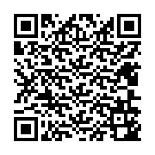 QR Code สำหรับหมายเลขโทรศัพท์ +12406142502