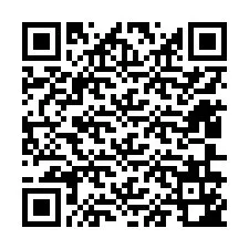 Código QR para número de teléfono +12406142505