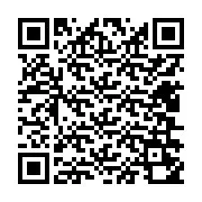 QR Code สำหรับหมายเลขโทรศัพท์ +12406250476