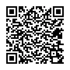 QR-koodi puhelinnumerolle +12406250487