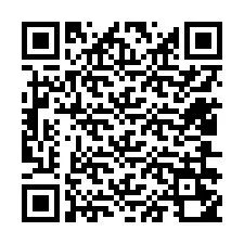 QR-koodi puhelinnumerolle +12406250489