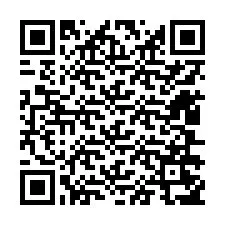 QR-код для номера телефона +12406257965