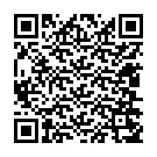 QR Code pour le numéro de téléphone +12406257974