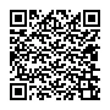 QR-Code für Telefonnummer +12406260094