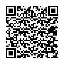 Codice QR per il numero di telefono +12406274163