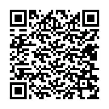 QR Code สำหรับหมายเลขโทรศัพท์ +12406274166