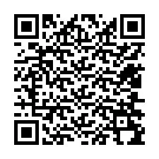 QR-code voor telefoonnummer +12406294689