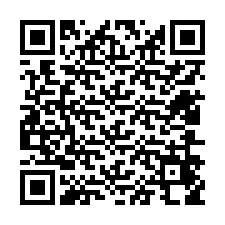 QR-koodi puhelinnumerolle +12406458489