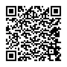 Kode QR untuk nomor Telepon +12406458499