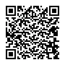 QR Code สำหรับหมายเลขโทรศัพท์ +12406458502