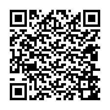 Kode QR untuk nomor Telepon +12406542964